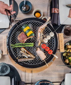 YAKINIKU MEDIUM Ronde Shichirin Teppanyaki- & Hibachi grill | BBQdirect