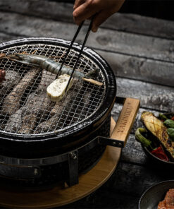 YAKINIKU MEDIUM Ronde Shichirin Teppanyaki- & Hibachi grill | BBQdirect