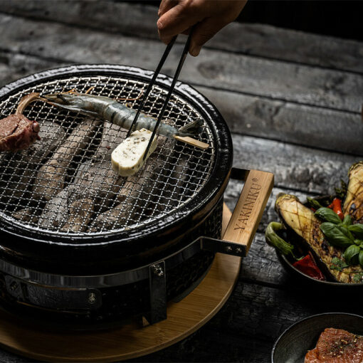 YAKINIKU MEDIUM Ronde Shichirin Teppanyaki- & Hibachi grill | BBQdirect